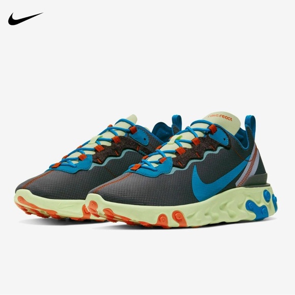 Nike Other - NIKE React Element 55 SE 'Volt Stardust' CT1142-700 size 11